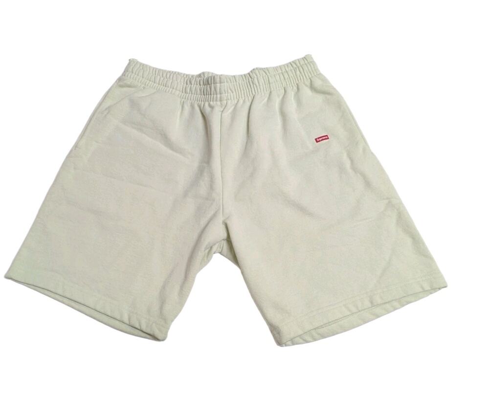Supreme Sweat Shorts Mens Size L Box Logo Pale Green Heavyweight